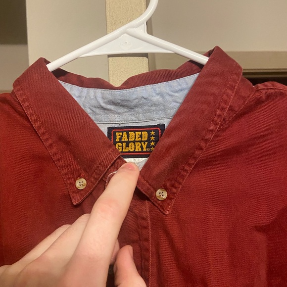 Faded Glory thick button up - Picture 2 of 3